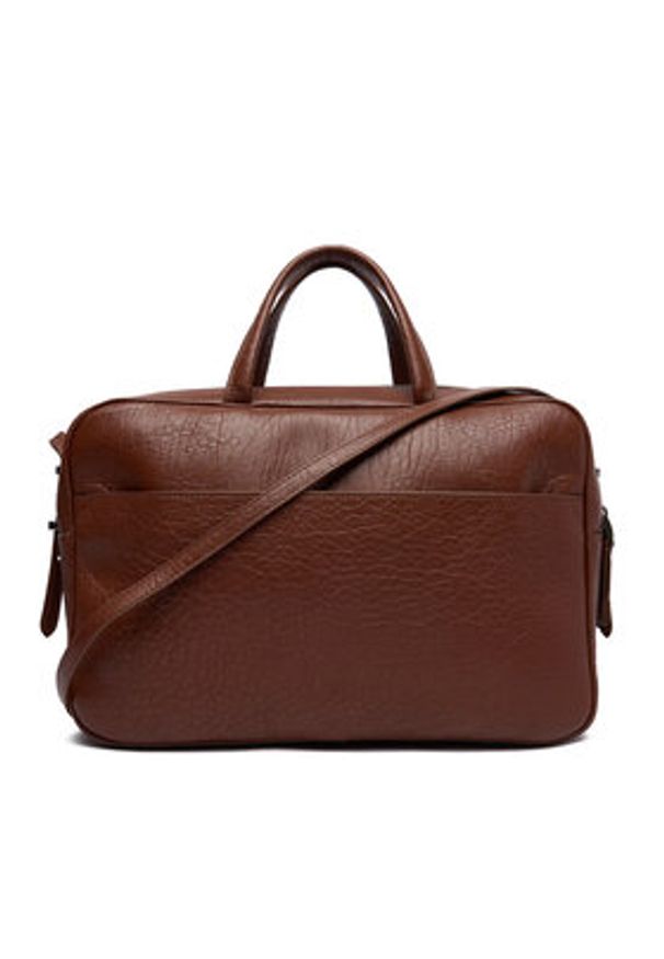 Weekend Max Mara Torebka 2525516085600 Brązowy. Kolor: brązowy. Materiał: skórzane