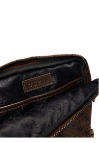 Guess Saszetka HMBOST P6123 Brązowy. Kolor: brązowy. Materiał: materiał #4