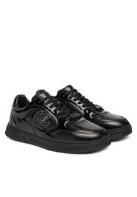 Karl Lagerfeld - KARL LAGERFELD Sneakersy Kourtney KL63025 Czarny. Kolor: czarny. Materiał: skóra #4