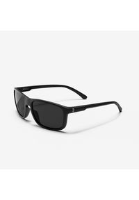Decathlon - Okulary przeciwsłoneczne Active 100 kat. 3. Kolor: czarny. Materiał: poliamid. Sport: turystyka piesza