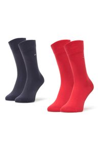 TOMMY HILFIGER - Skarpety długie Tommy Hilfiger. Kolor: czerwony #1