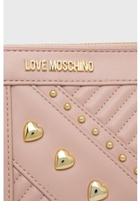 Love Moschino Torebka kolor różowy. Kolor: różowy. Rodzaj torebki: na ramię