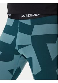 Adidas - adidas Bielizna termoaktywna dolna Multi Synthetic Base Layer JP2757 Zielony Slim Fit. Kolor: zielony. Materiał: syntetyk #4