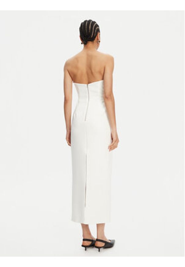 BARDOT - Bardot Sukienka koktajlowa Rosalyn 59733DB Biały Regular Fit. Kolor: biały. Materiał: wiskoza, syntetyk. Styl: wizytowy