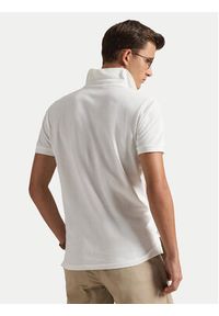 Polo Ralph Lauren Polo Core Replen 710548797 Biały Slim Fit. Typ kołnierza: polo. Kolor: biały. Materiał: bawełna
