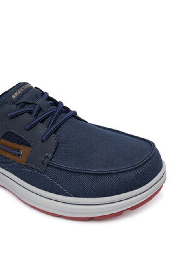 skechers - Skechers Półbuty 205599/NVY Niebieski. Kolor: niebieski. Materiał: materiał