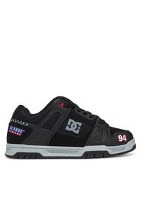 DC Sneakersy STAG DC01813063 Czarny. Kolor: czarny. Materiał: syntetyk, materiał