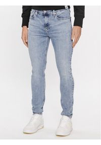 Calvin Klein Jeans Jeansy J30J323868 Niebieski Super Skinny Fit. Kolor: niebieski #1