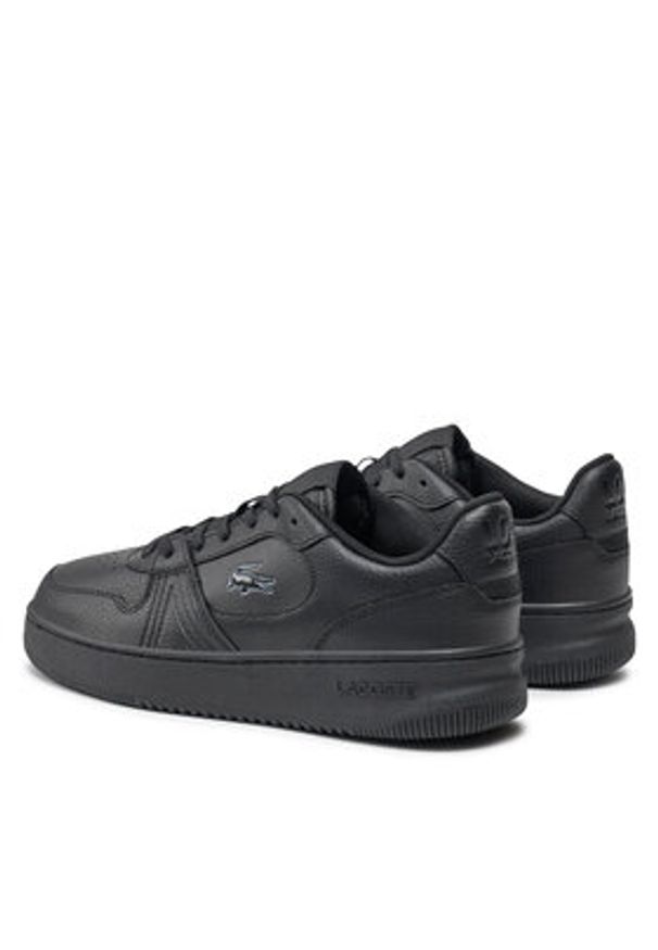 Lacoste Sneakersy 748SMA0097 Czarny. Kolor: czarny. Materiał: skóra