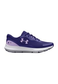 Buty do biegania damskie Under Armour Surge 3. Kolor: fioletowy, niebieski, wielokolorowy