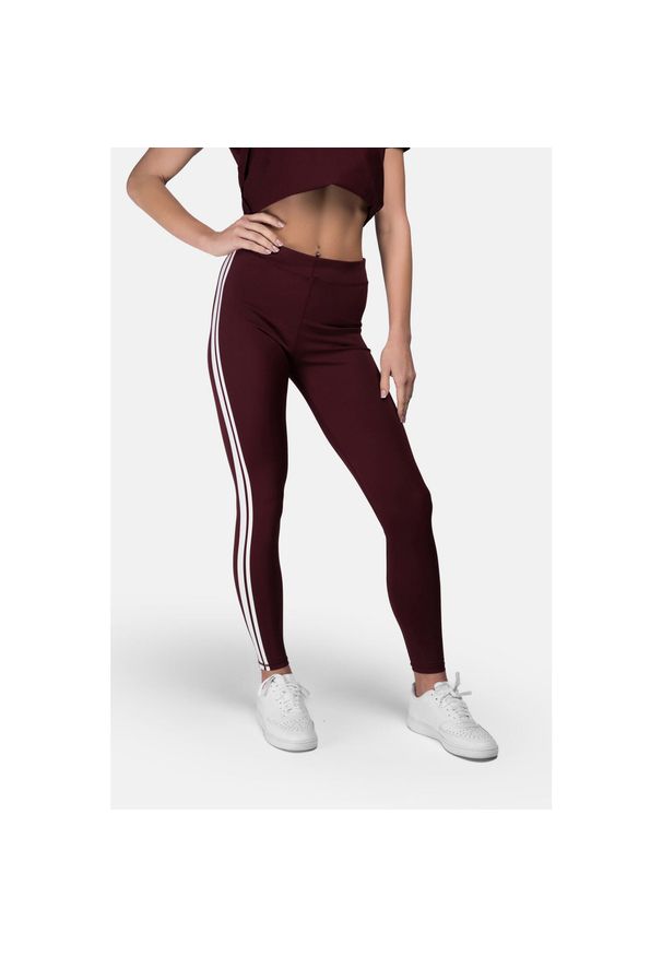 Damskie legginsy Lonsdale Garrabost. Kolor: czerwony, biały, wielokolorowy. Sport: fitness