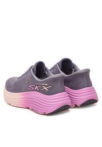 skechers - Skechers Buty do biegania Max Cushioning Endeavour 129473/PUR Fioletowy. Kolor: fioletowy. Materiał: materiał