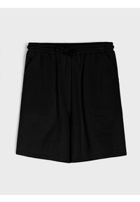 Sinsay - Szorty loose fit - czarny. Kolor: czarny