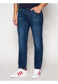 Wrangler Jeansy Regular Fit Greensboro W15QCJ027 Granatowy Regular Fit. Kolor: niebieski. Materiał: jeans #1