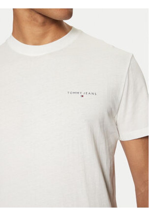 Tommy Jeans Komplet 2 t-shirtów Linear DM0DM20353 Kolorowy Slim Fit. Materiał: bawełna. Wzór: kolorowy