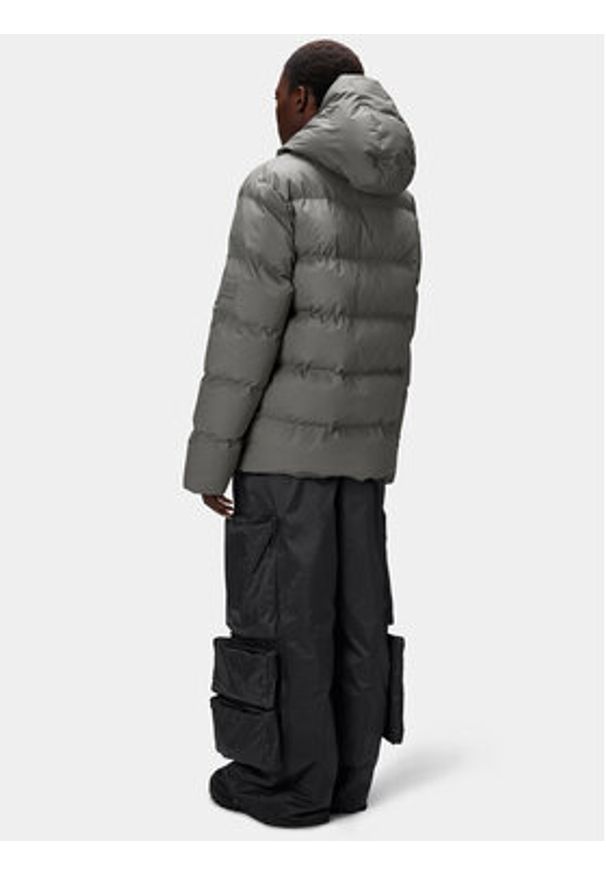 Rains Kurtka zimowa 15120 Szary Regular Fit. Kolor: szary. Materiał: syntetyk. Sezon: zima