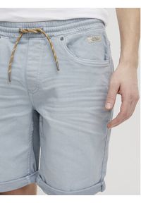 Blend Szorty jeansowe 20715427 Niebieski Regular Fit. Kolor: niebieski. Materiał: jeans, bawełna #4