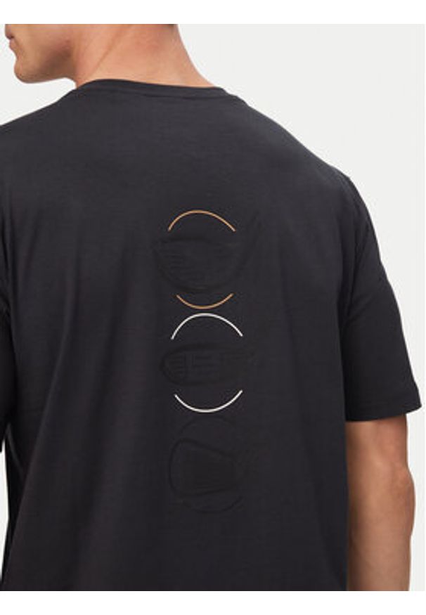 BOSS T-Shirt Birdie 50559387 Granatowy Regular Fit. Kolor: niebieski. Materiał: bawełna