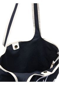 TOMMY HILFIGER - Tommy Hilfiger Torebka Th Summer Tote Canvas AW0AW18398 Granatowy. Kolor: niebieski #6