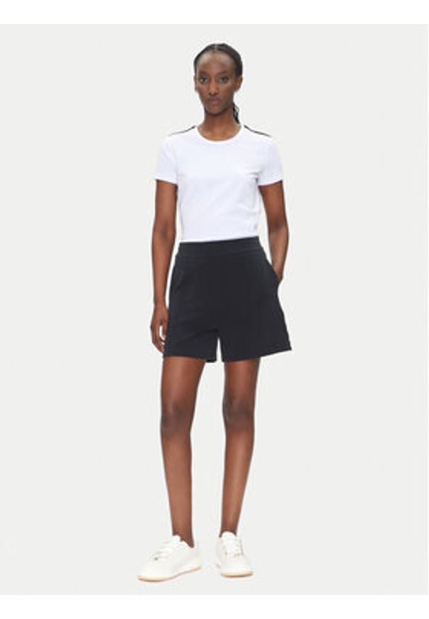 EA7 Emporio Armani T-Shirt 7W000497 AF14880 U0002 Biały Regular Fit. Kolor: biały. Materiał: bawełna