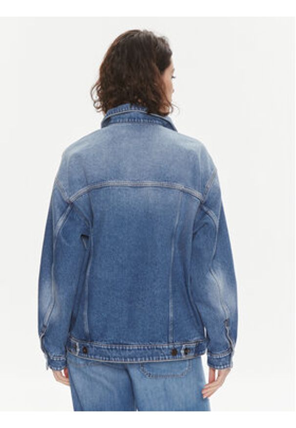 Weekend Max Mara Kurtka jeansowa Pio 2415041071 Niebieski Regular Fit. Kolor: niebieski. Materiał: bawełna