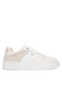 TOMMY HILFIGER - Sneakersy Tommy Hilfiger. Kolor: kremowy #1
