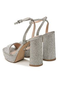 Steve Madden Sandały Lessa-R SM11002394-998 Srebrny. Kolor: srebrny