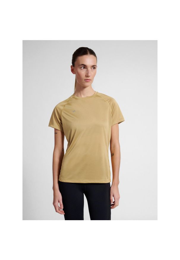 NewLine - Koszulka damska Newline Beat. Kolor: beżowy. Sport: fitness