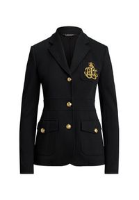 Lauren Ralph Lauren - LAUREN RALPH LAUREN Marynarka 200980022001 Czarny Slim Fit. Kolor: czarny. Materiał: bawełna #5