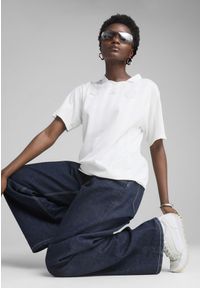 Puma - Damska koszulka Jer-She inspirowana piłką nożną PUMA White. Kolor: biały