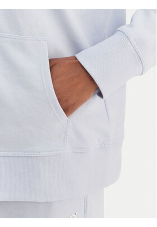 DKNY Sport Bluza DP6J9665 Błękitny Regular Fit. Kolor: niebieski. Materiał: bawełna. Styl: sportowy