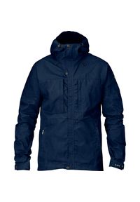 Fjällräven - Kurtka uniwersalna męska Fjallraven Skogso. Typ kołnierza: kaptur. Kolor: czarny, niebieski, wielokolorowy. Materiał: syntetyk. Sport: turystyka piesza #1