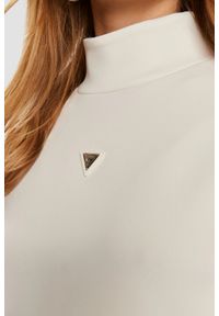 Guess - GUESS Bluza damska w kolorze ecru Olympe. Kolor: beżowy