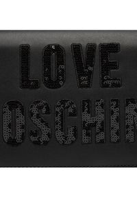 Love Moschino - LOVE MOSCHINO Torebka JC4293PP0IKK100B Czarny. Kolor: czarny. Materiał: skórzane #2