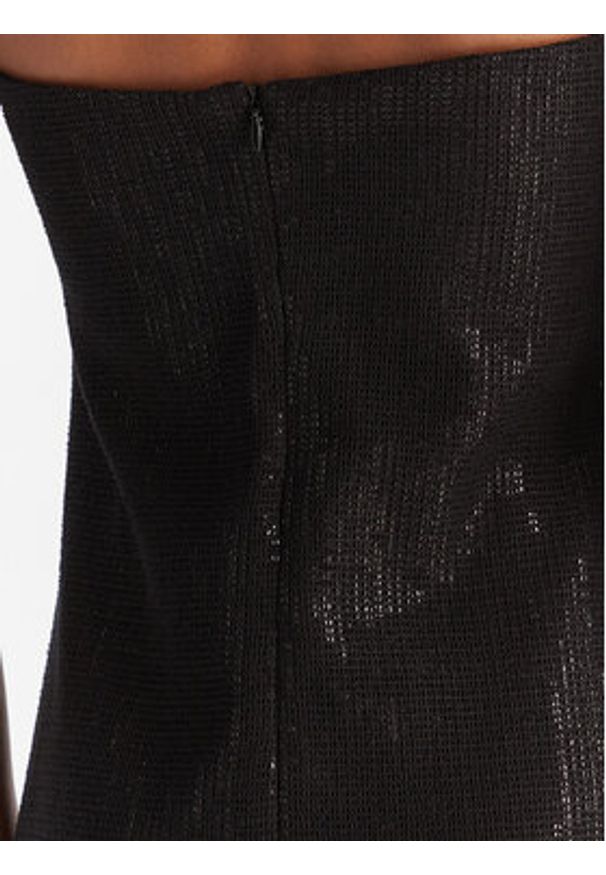 Eleh Sukienka wieczorowa EFW250295 Czarny Regular Fit. Kolor: czarny. Materiał: syntetyk. Styl: wizytowy