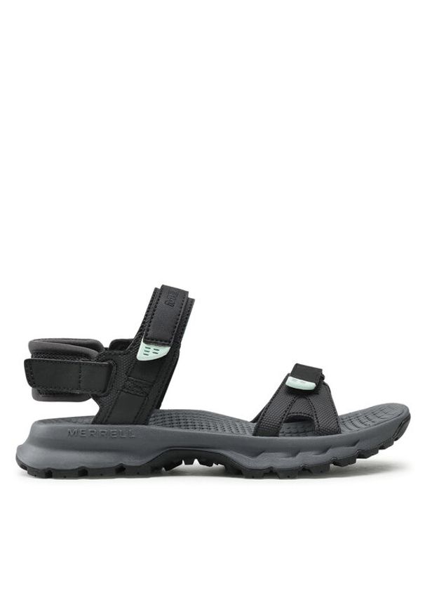 Merrell Sandały Cedrus Convert 3 J036238 Czarny. Kolor: czarny. Materiał: skóra