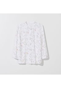 Mohito - Wiskozowa koszula basic - Biały. Kolor: biały. Materiał: wiskoza #1