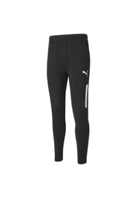 Spodnie Puma Team Liga Training Pro. Kolor: biały, czarny, wielokolorowy