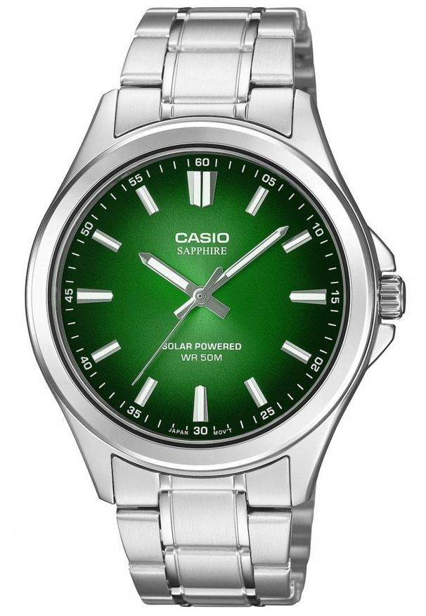 Casio - Zegarek Męski CASIO Solar MTS-RS100D-3AVDF + BOX