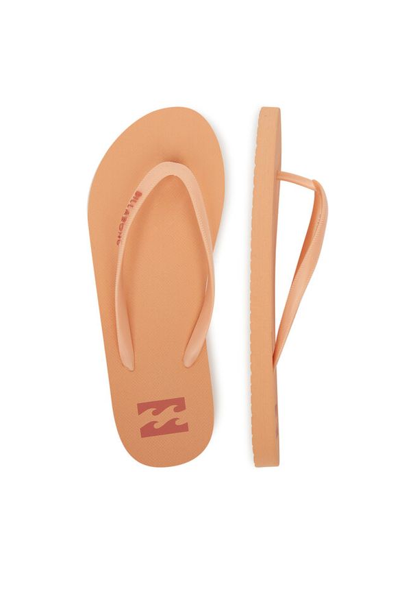 Japonki Billabong. Kolor: pomarańczowy