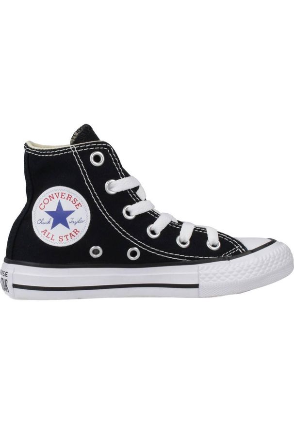 Trampki Converse Chuck Taylor All Star Hi, Dzieci. Kolor: czarny. Materiał: materiał. Model: Converse All Star