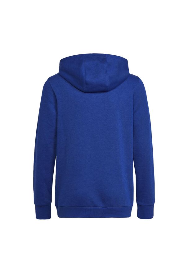 Adidas Jr Hoodie Royal Blue Black 128 - Bluza dla dzieci. Typ kołnierza: kaptur. Kolor: wielokolorowy, niebieski, czarny