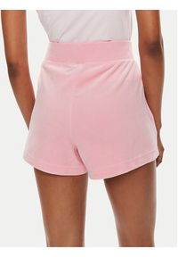 Juicy Couture Szorty sportowe Eve JCCH121001 Różowy Slim Fit. Kolor: różowy. Materiał: syntetyk #4
