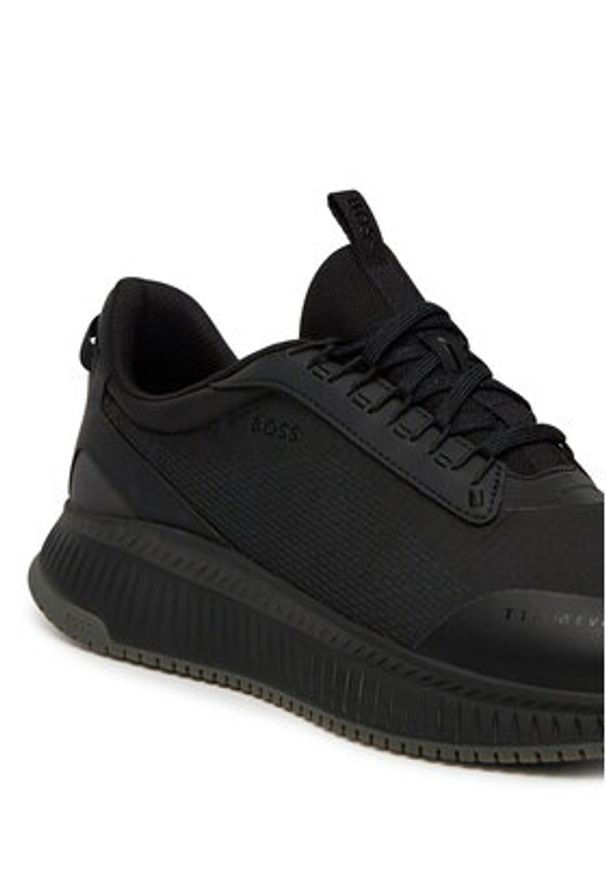 BOSS Sneakersy Ttnm Evo Runn 50529544 Czarny. Kolor: czarny. Materiał: materiał
