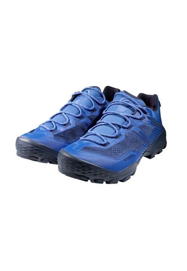 Buty trekkingowe męskie Mammut Ducan Ii Low Gtx. Kolor: niebieski. Materiał: syntetyk, materiał. Szerokość cholewki: normalna