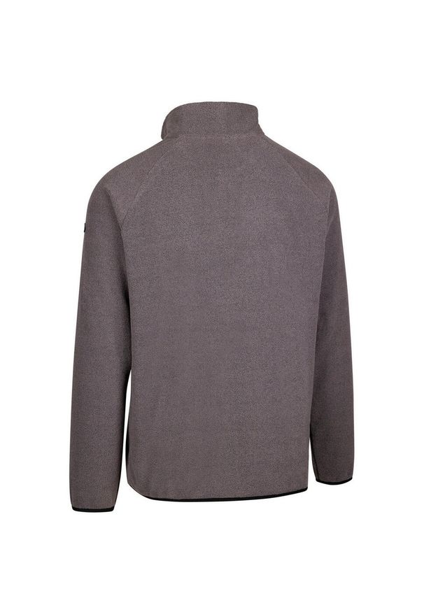 TRESPASS - Polarowy Top Męski Wetherill. Kolor: szary. Materiał: polar. Sezon: zima. Styl: sportowy. Sport: turystyka piesza