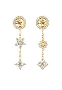 Kolczyki Guess. Materiał: złote. Kolor: złoty #1