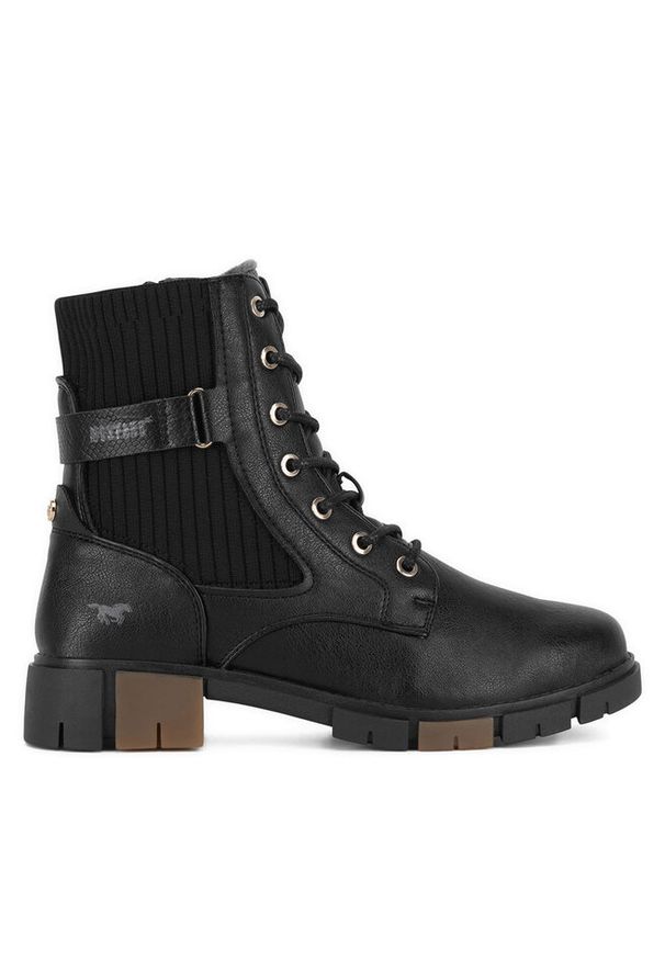 Trzewiki Mustang. Kolor: czarny