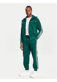 Guess Spodnie dresowe Z5BB19 K2042 Zielony Regular Fit. Kolor: zielony. Materiał: syntetyk #4
