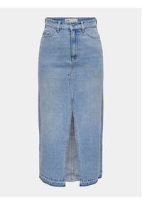 JDY Spódnica jeansowa Bella 15317441 Niebieski Regular Fit. Kolor: niebieski. Materiał: bawełna #5